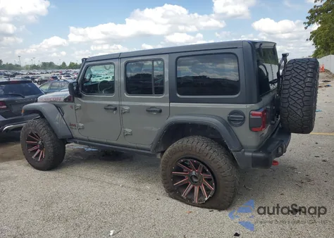 2021 Jeep Wrangler Unlimited Rubicon from USA, damaged, VIN 1C4JJXFMXMW722843